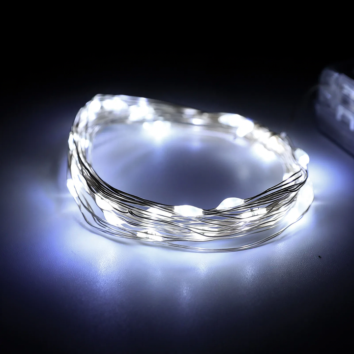 LED copper wire string lights for creative decorations