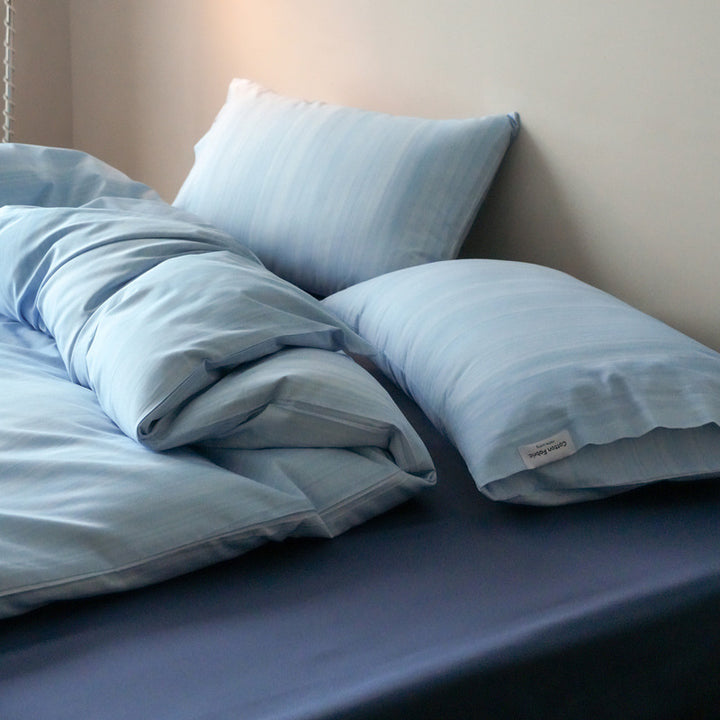 Cotton bedding set, 4-piece, gradient