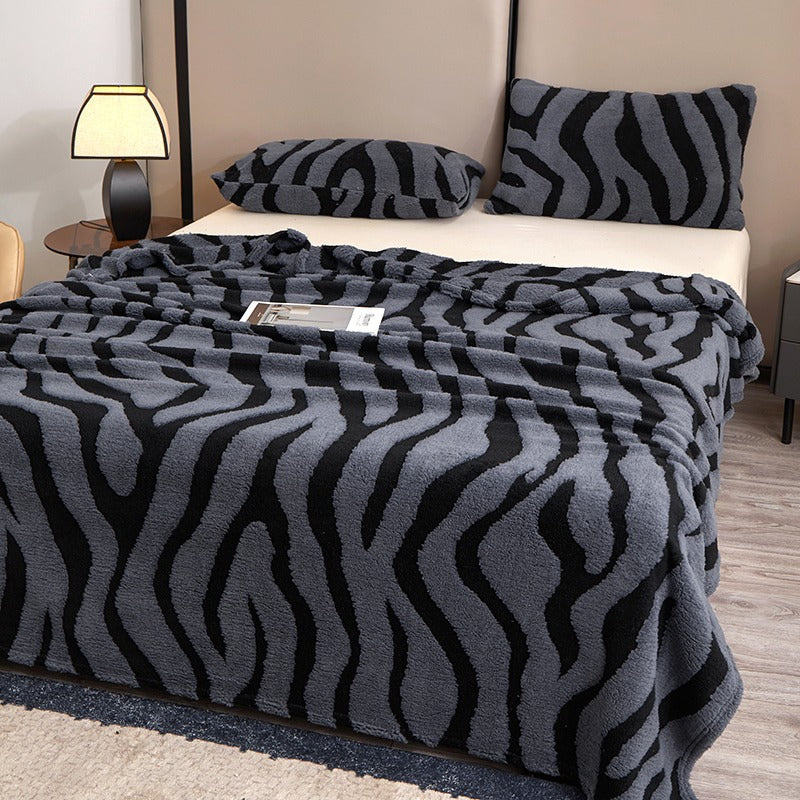 Banana leaf fleece blanket, Polyester