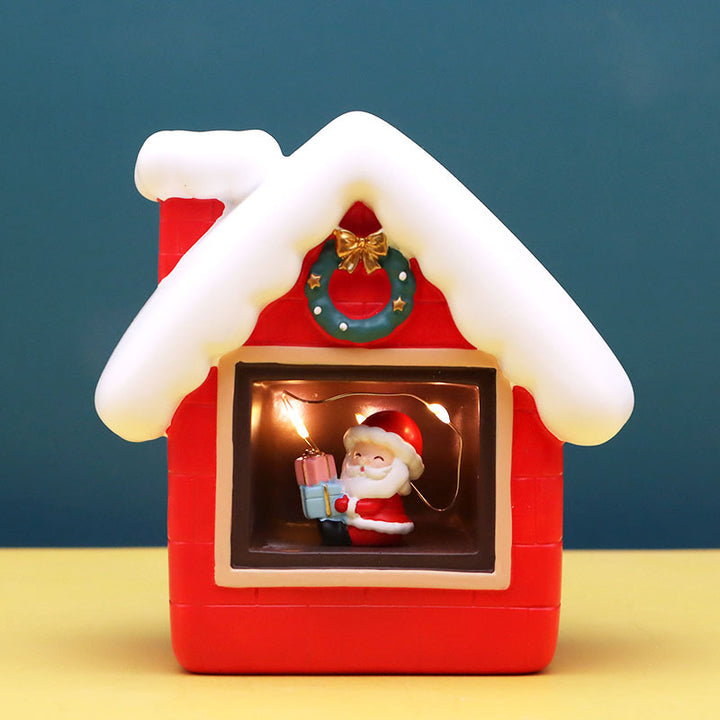 Decorative Christmas night light with star light