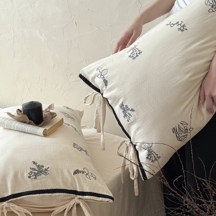 Cotton bedding set, 4-piece, year-round