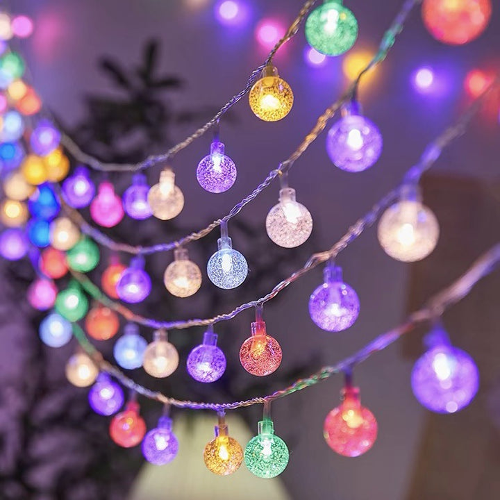 LED string lights for atmospheric decoration