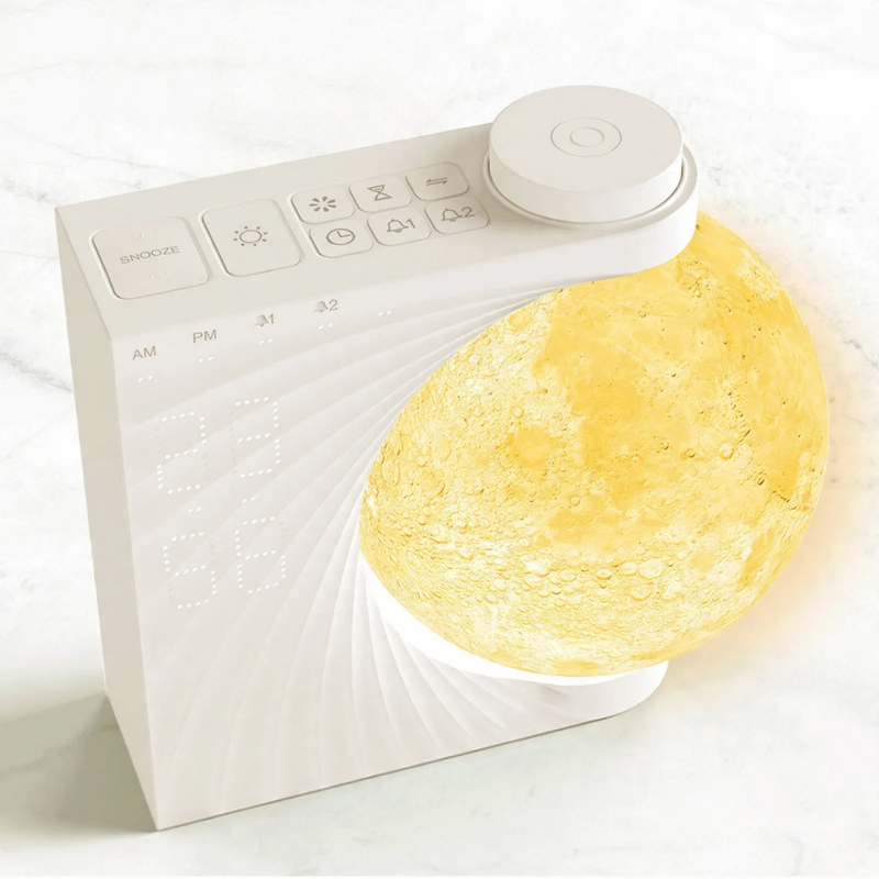 Mouth Night Light with Alarm Function and White Noise