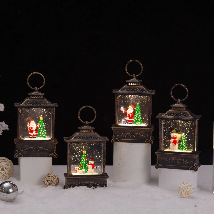 Decorative Christmas crystal light with light and music