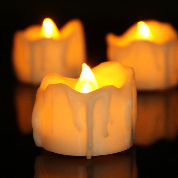 LED Real Wax Look Candle with Remote Control and Timer
