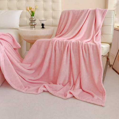 Versatile cuddle blanket made of soft polyester
