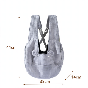 Canvas pet bag, head up