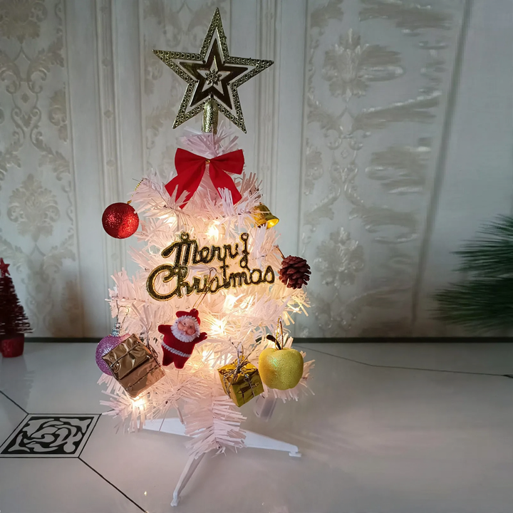 Mini Christmas tree set for table decoration