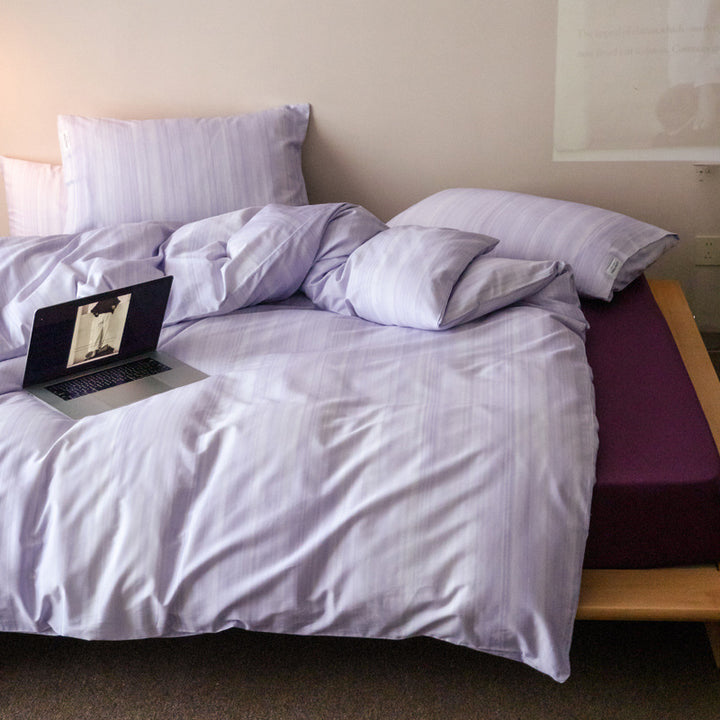 Cotton bedding set, 4-piece, gradient