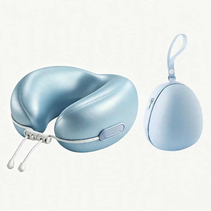 U-shaped neck pillow made of memory foam, portable