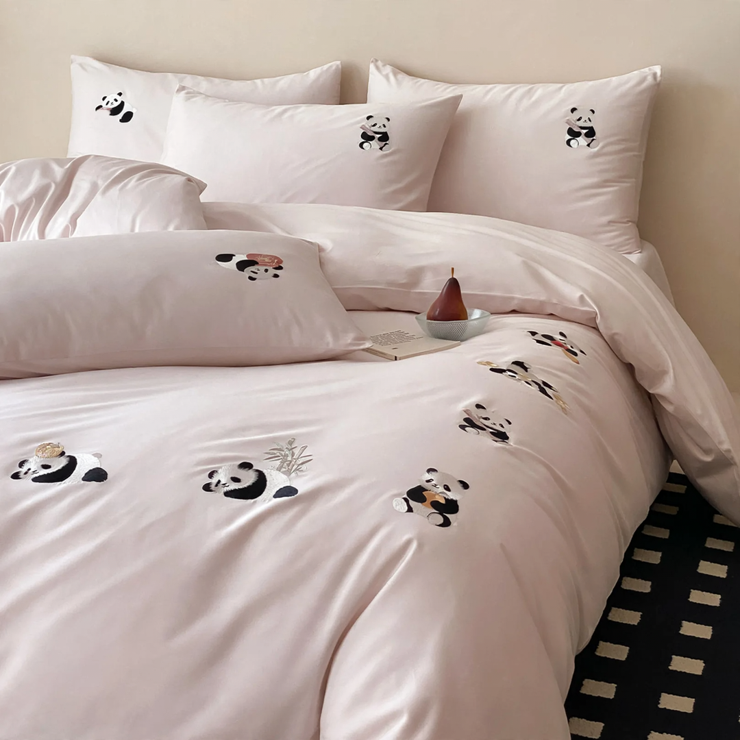 Langstapel Cotton Bedding Set, 4-piece, Cartoon