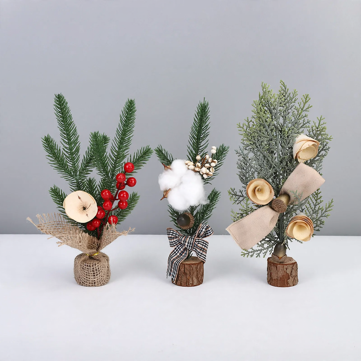 Mini Christmas tree for table decoration, 23 cm