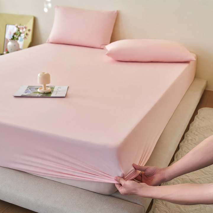 Nylon-Cooling Bed Sheet Set, 3-piece, A-Class