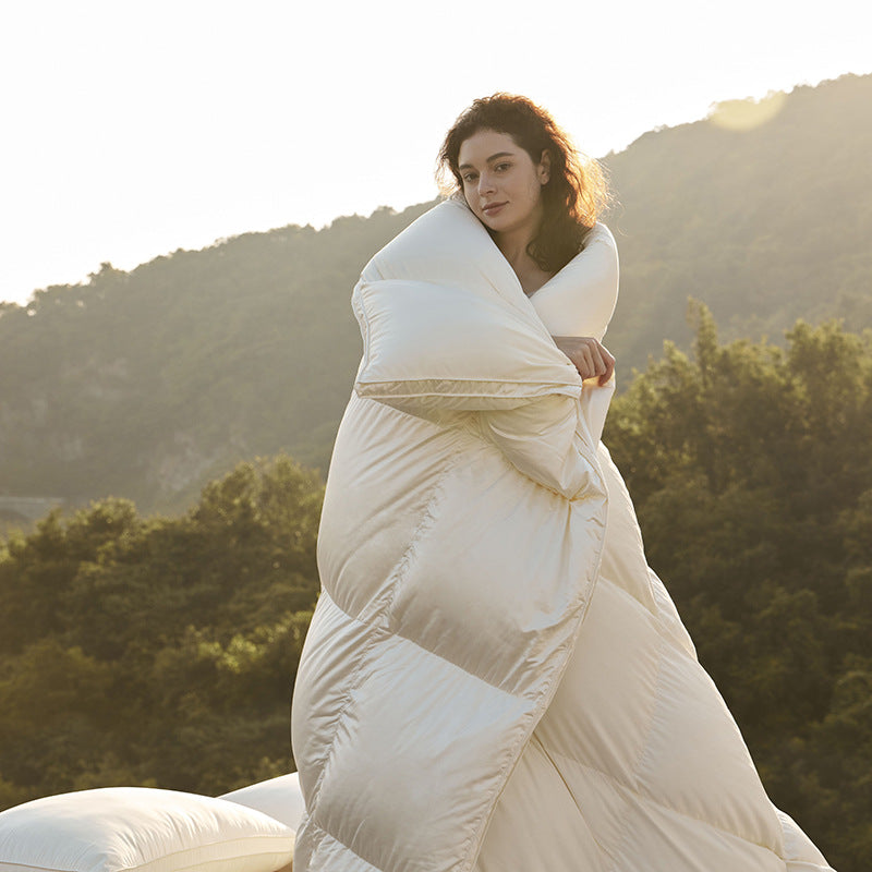 Goose down duvet, cotton, four seasons