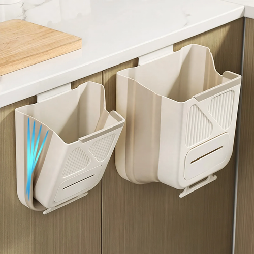 Wall trash can, plastic, up to 4 L