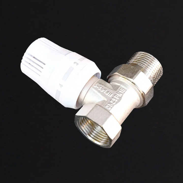 Manually controlled radiator thermostat valve