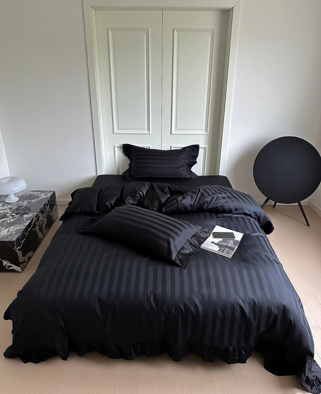 French Long Staple Cotton Bedding Set, 4-Piece