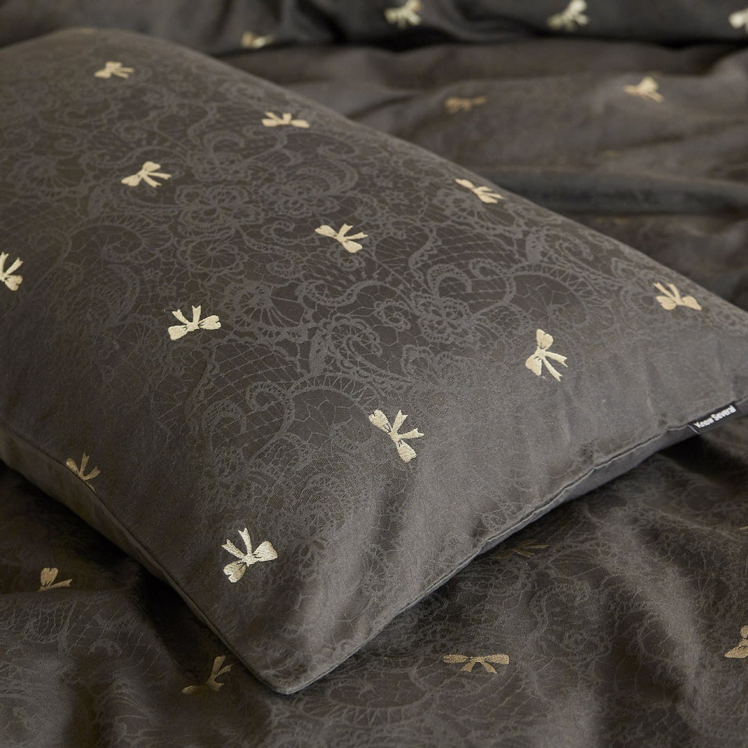 Cotton bedding set, 4-piece, butterfly pattern