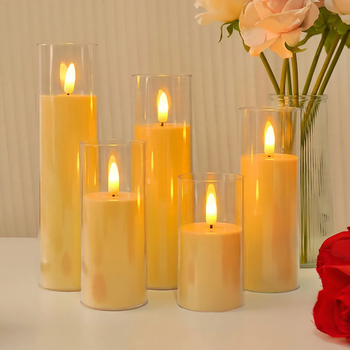 LED-Real Wax-Look Candles, various sets