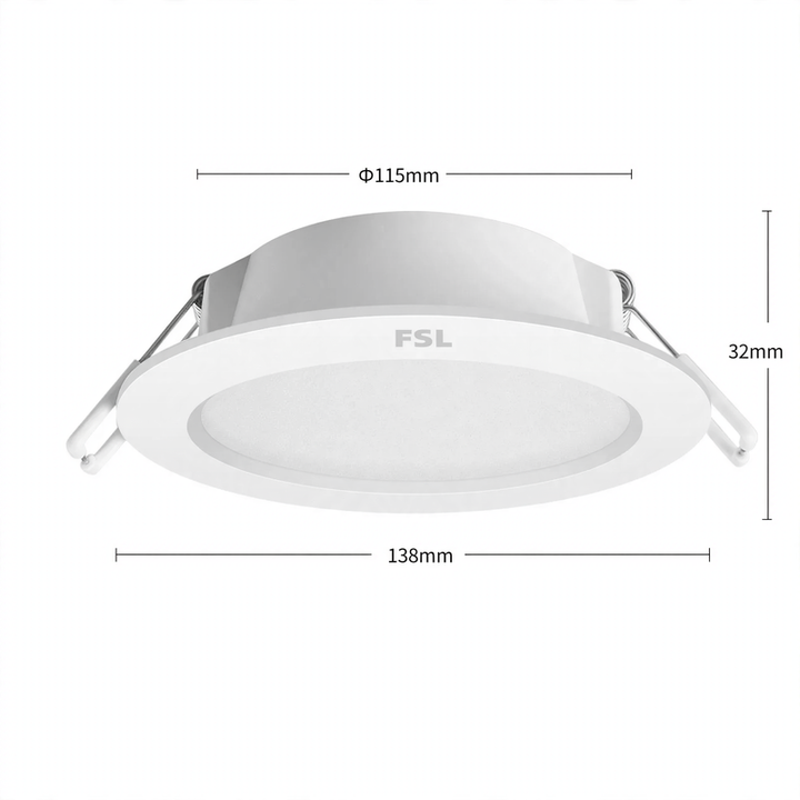 LED recessed light for ceiling and hallway