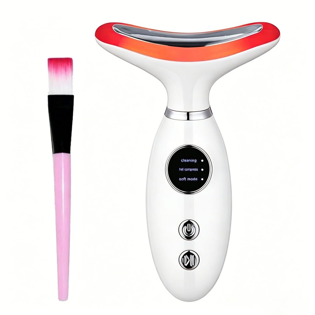 Electric neck and facial massager