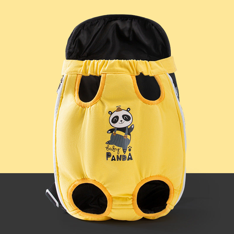 Portable pet bag, chest pouch