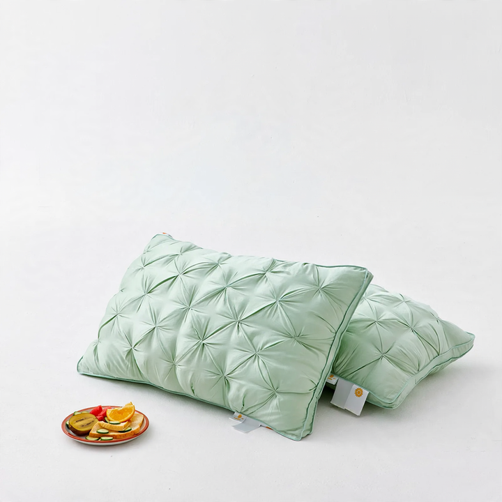 Pillow, Pair, Synthetic, Flat