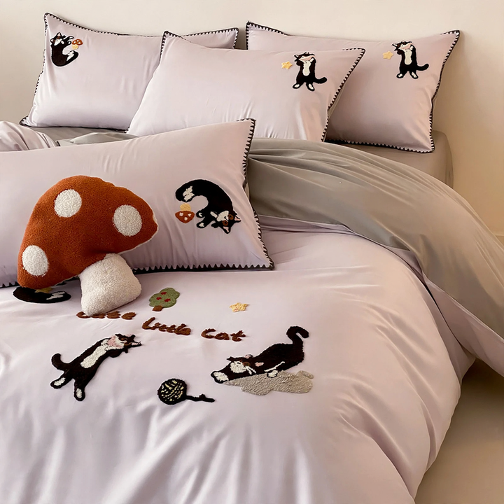 Cotton bedding set, cartoon pattern