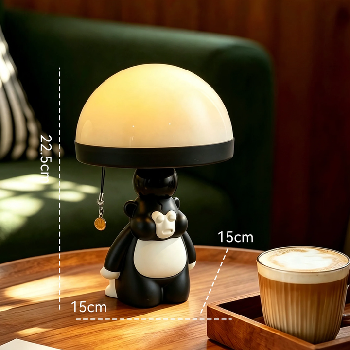 Cartoon Monkey Night Light with Pull Cord