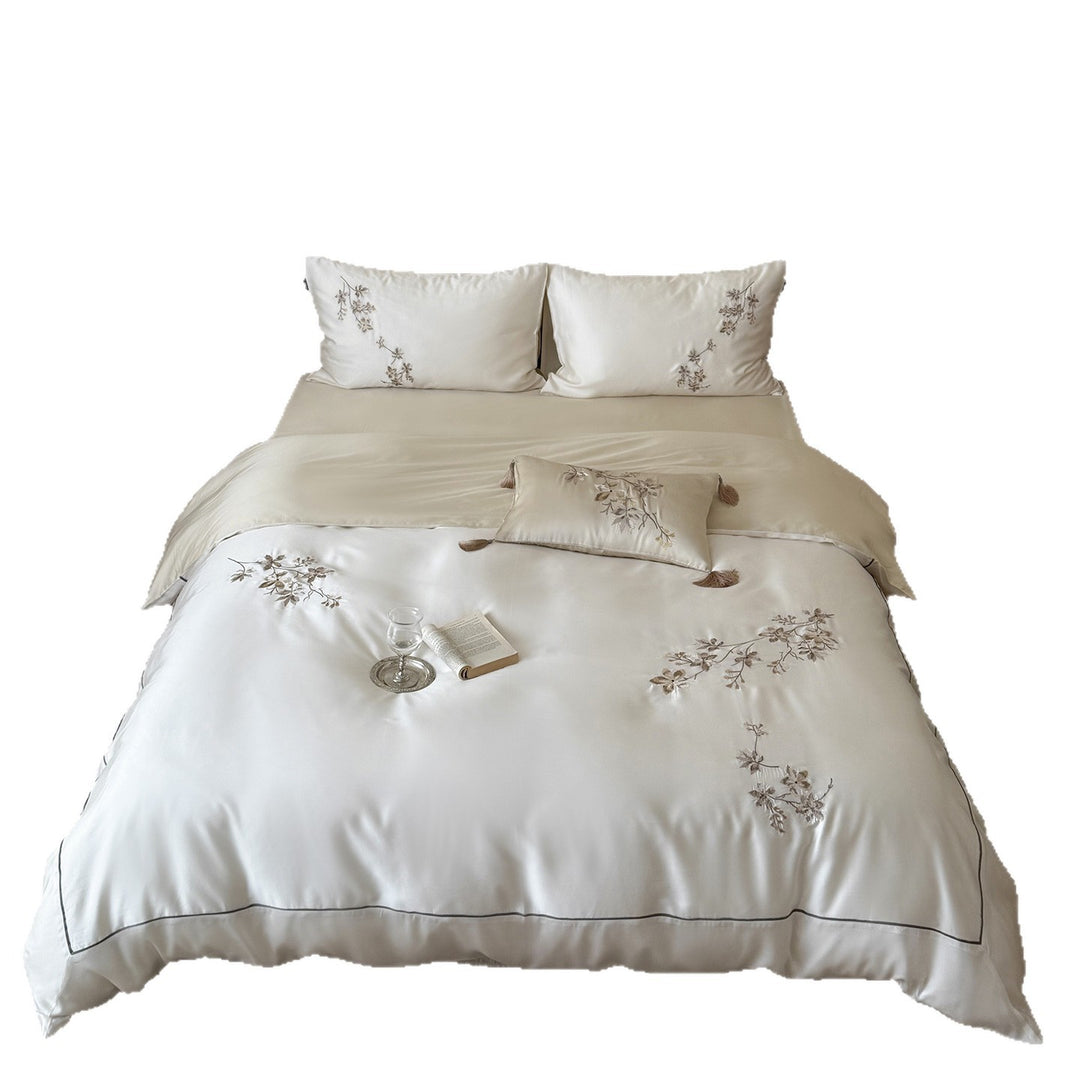 French Tencel Bedding Set, 4-piece, Cooling Effect