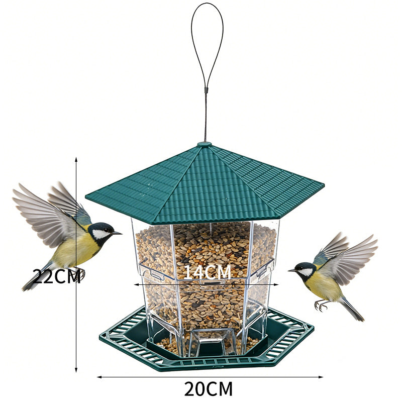 Hanging Bird Feeder Station made of Metal