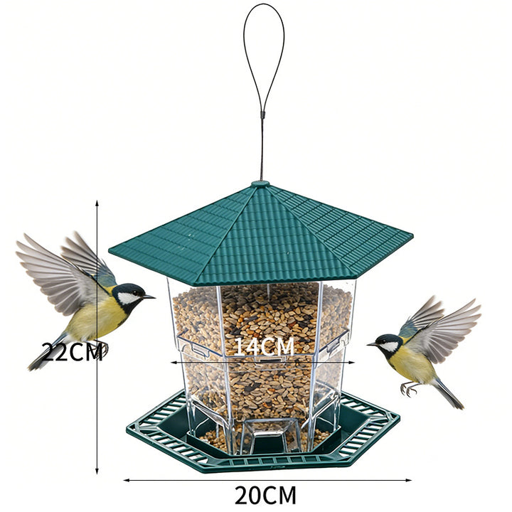 Hanging Bird Feeder Station made of Metal