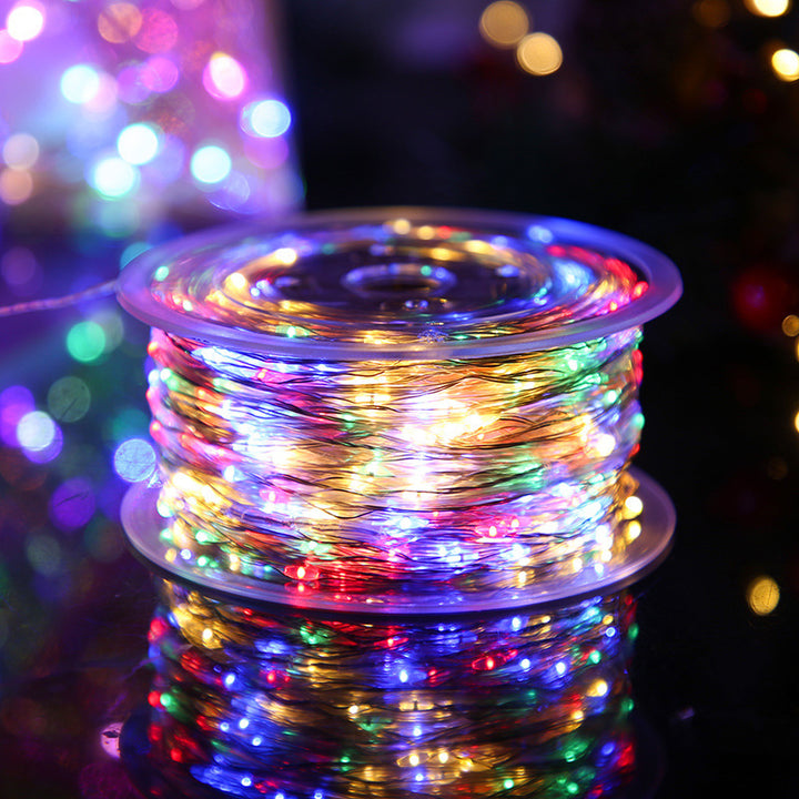 LED string lights with remote control