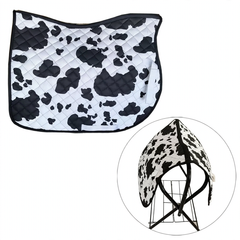 Cotton saddle pad, sweat absorbing