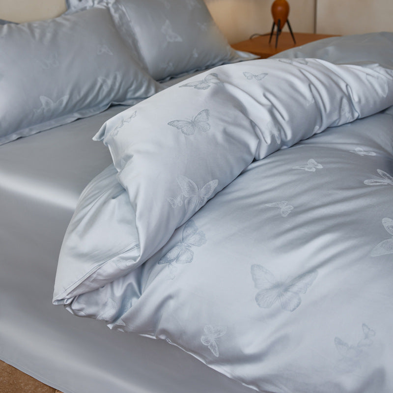 Cotton bedding set, 100s long staple, four pieces