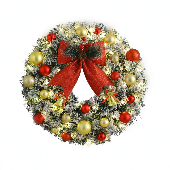 Artificial Christmas wreath in different sizes