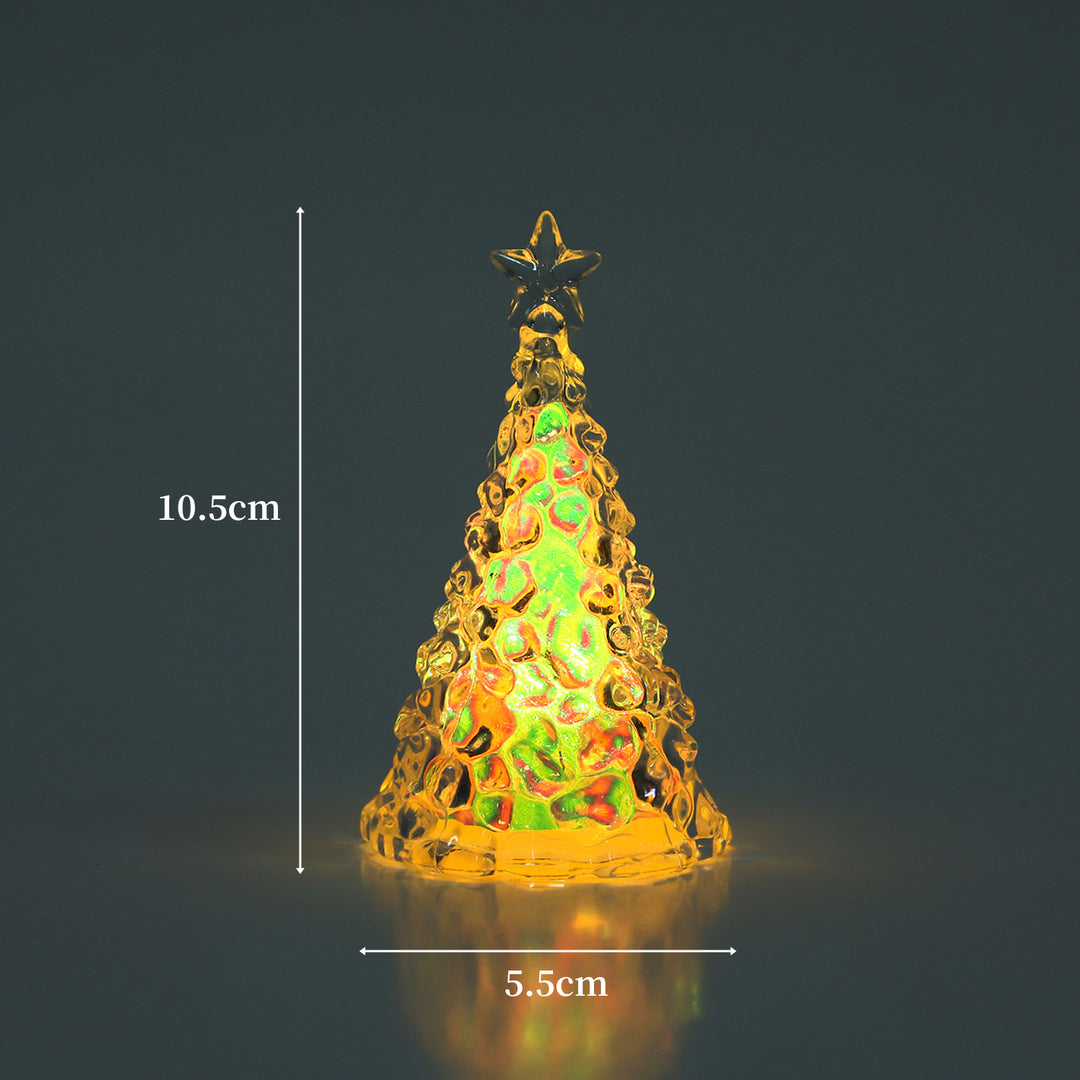 LED night light in star Christmas tree shape