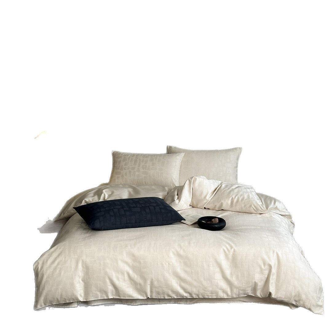 Cotton bedding set, 100S, embossing