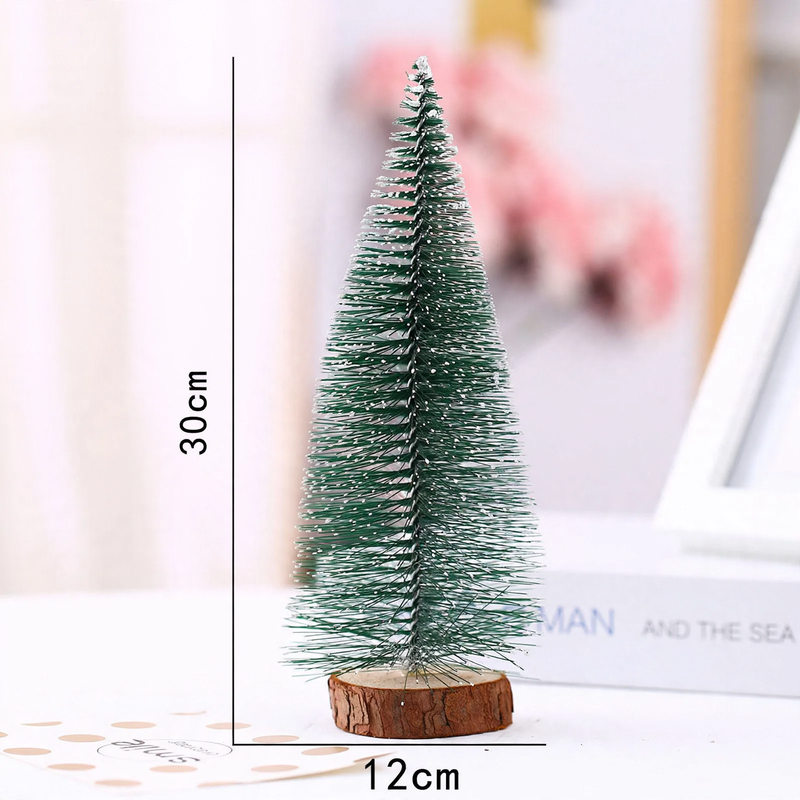Mini Christmas tree made of PVC, snow-covered, various sizes