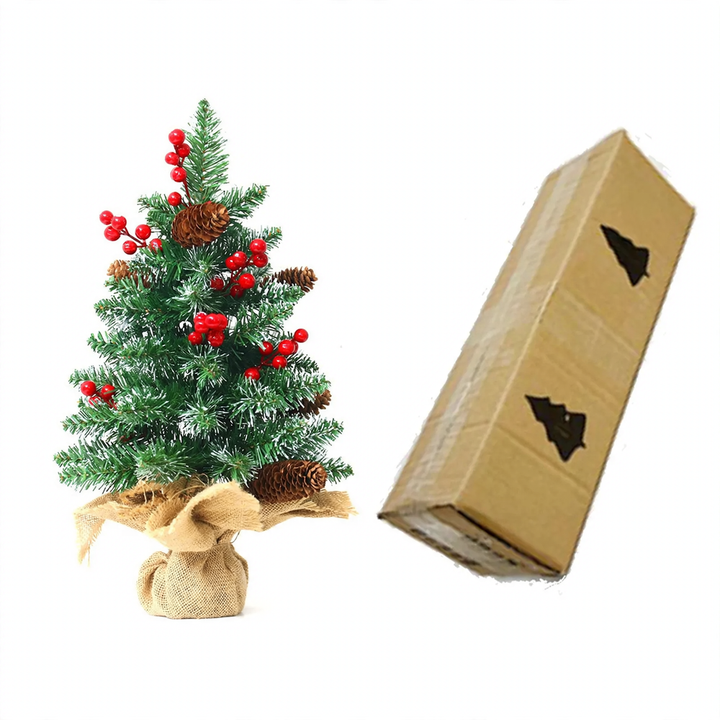 Mini Christmas tree with pine cones, 45/60 cm