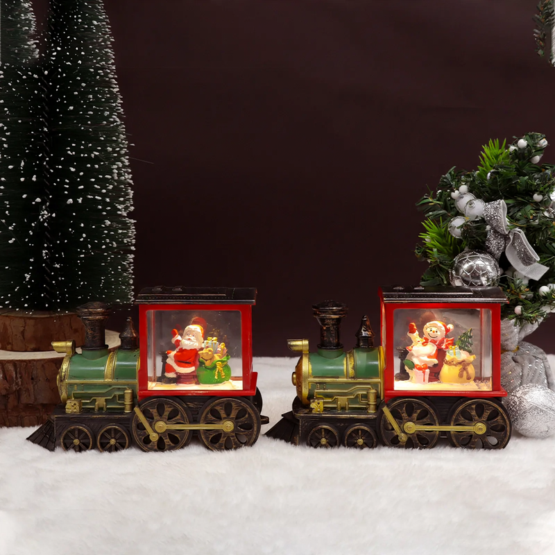 Decorative Christmas crystal light with light and music