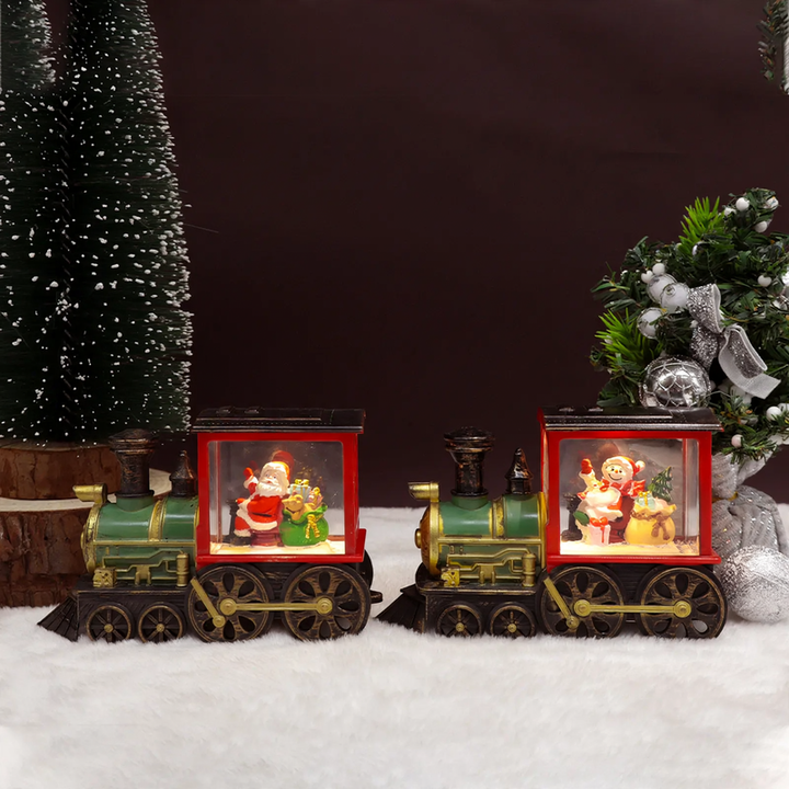 Decorative Christmas crystal light with light and music