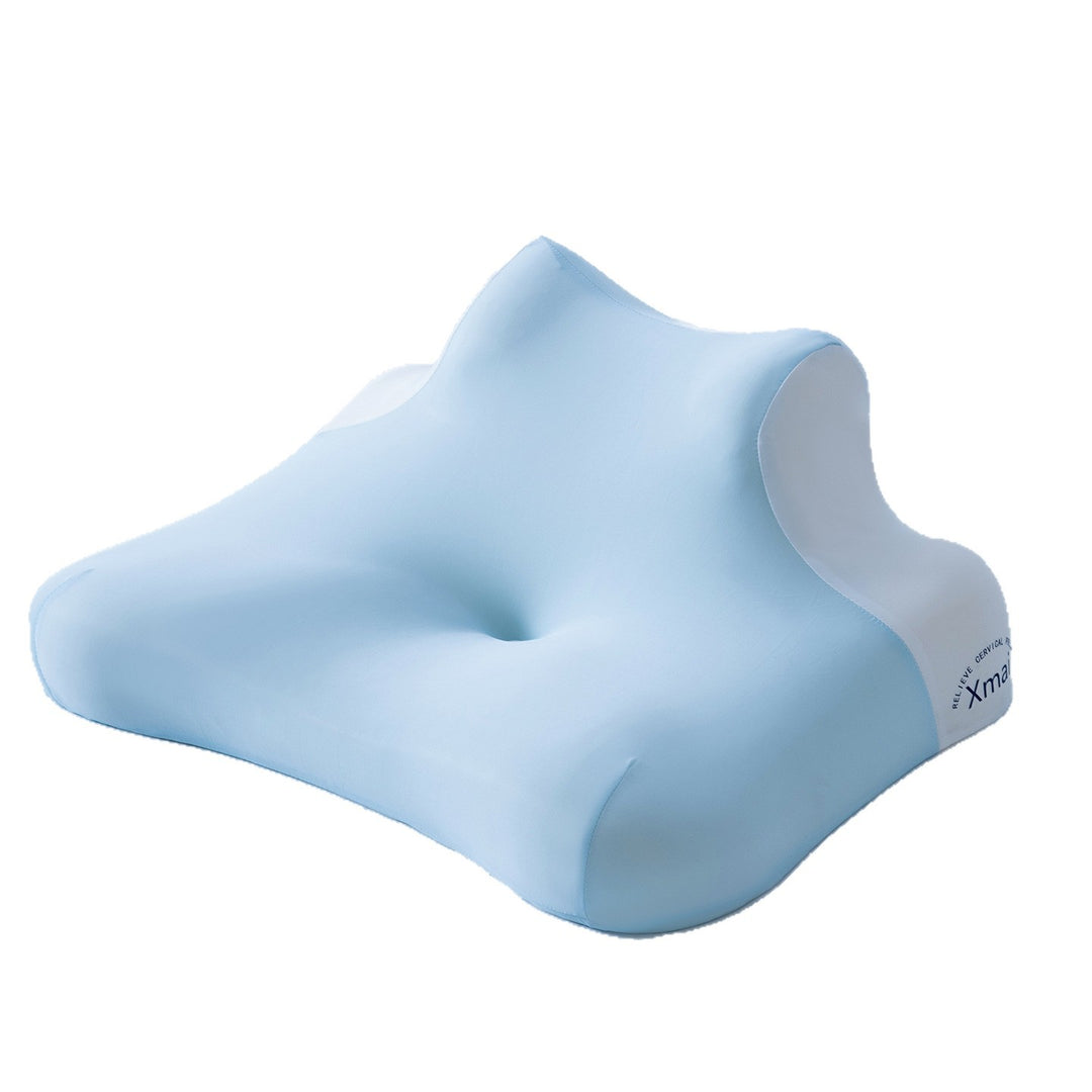 Memory foam belly sleeper pillow, cloud shape