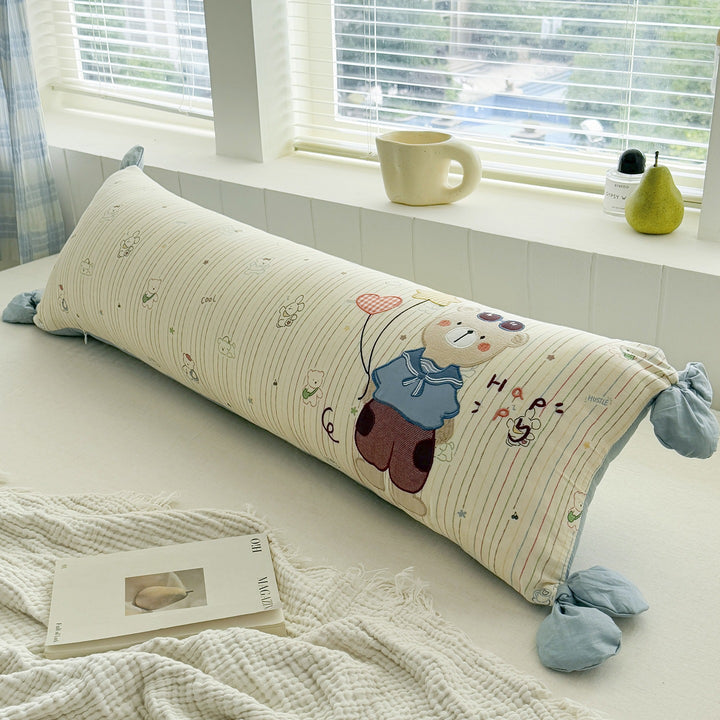 Long cushion cotton, 30×100 cm, removable