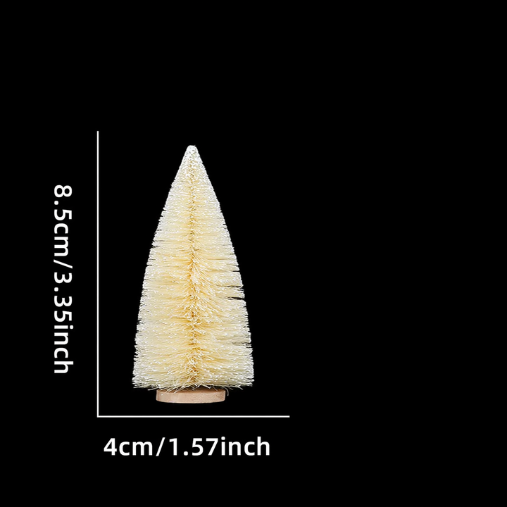 Miniature Christmas tree as table decoration