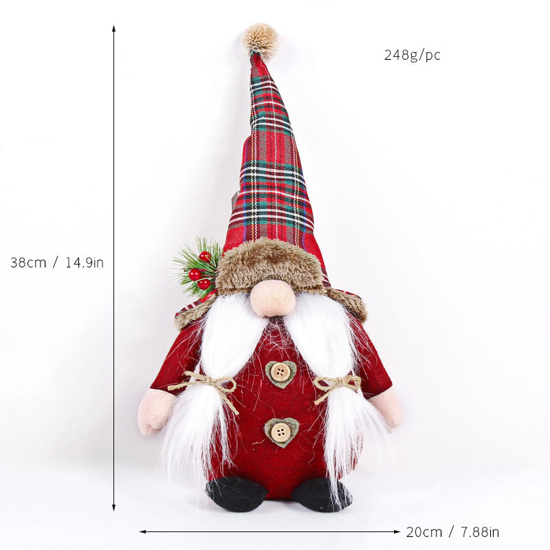 Scandinavian Gnome Decoration Figure for Christmas