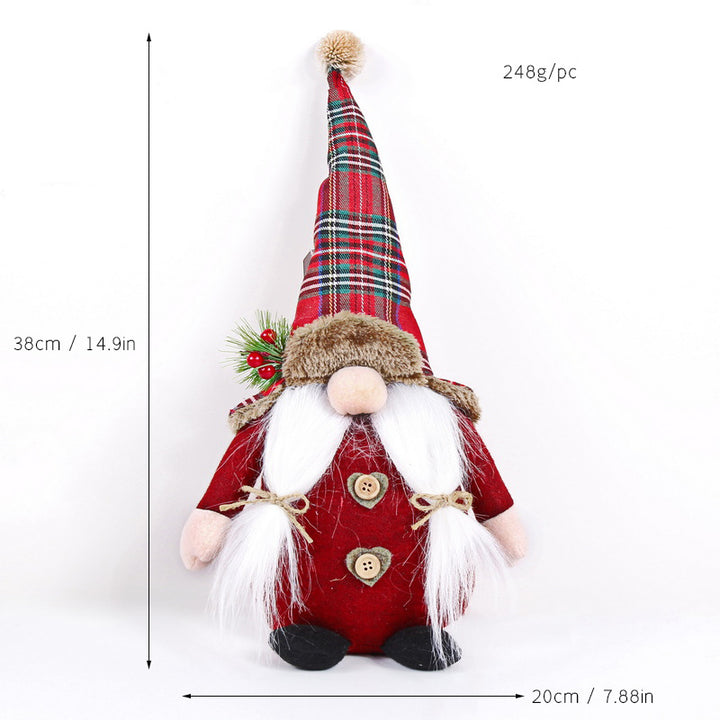 Scandinavian Gnome Decoration Figure for Christmas