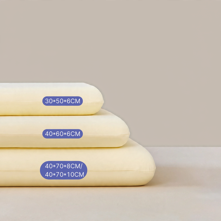 Memory foam neck support pillow