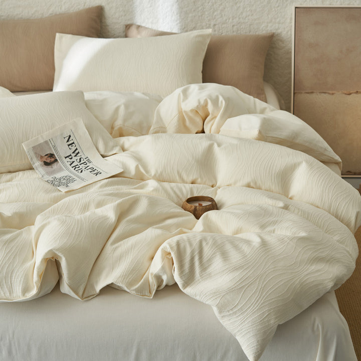 Cotton bedding set, 4-piece, light luxury
