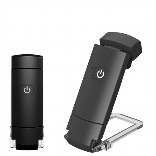 Portable LED clip light in minimalist design